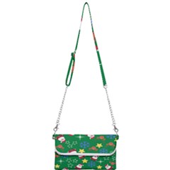 Santa Green Mini Crossbody Handbag