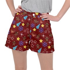 Gingy Red Ripstop Shorts by NerdySparkleGoth