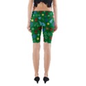 Gingy Green Yoga Cropped Leggings View2