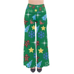 Gingy Green So Vintage Palazzo Pants by NerdySparkleGoth