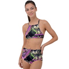 Paintball Nasty High Waist Tankini Set by MRNStudios