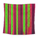 Warped Stripy Dots Square Tapestry (Large) View1