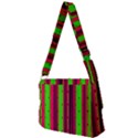 Warped Stripy Dots Full Print Messenger Bag (S) View2