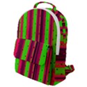 Warped Stripy Dots Flap Pocket Backpack (Small) View1