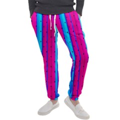 Warped Stripy Dots Men s Jogger Sweatpants by essentialimage365