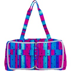 Warped Stripy Dots Multi Function Bag by essentialimage365