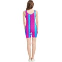 Warped Stripy Dots Women s Wrestling Singlet View2