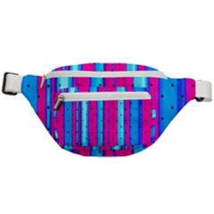 Warped Stripy Dots Fanny Pack by essentialimage365