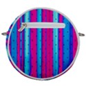 Warped Stripy Dots Crossbody Circle Bag View2