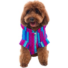 Warped Stripy Dots Dog Coat by essentialimage365