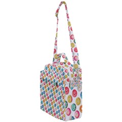 Multicolored Sweet Donuts Crossbody Day Bag by SychEva