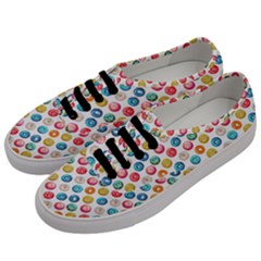 Multicolored Sweet Donuts Men s Classic Low Top Sneakers by SychEva