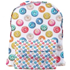 Multicolored Sweet Donuts Giant Full Print Backpack by SychEva