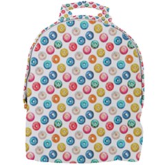 Multicolored Sweet Donuts Mini Full Print Backpack by SychEva