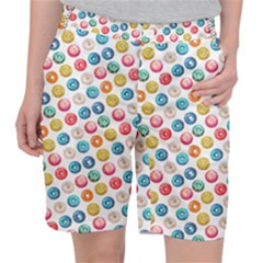 Multicolored Sweet Donuts Pocket Shorts by SychEva