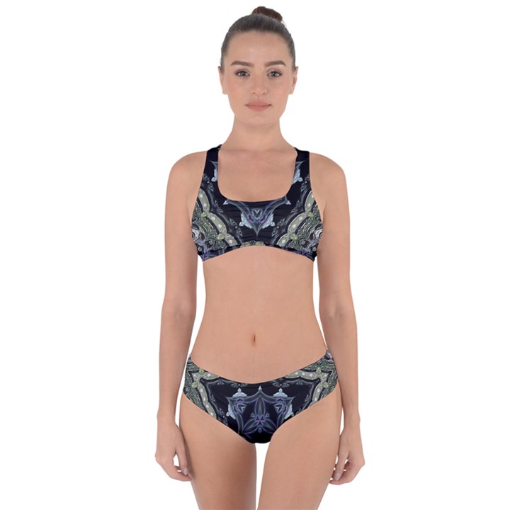 Folksy Trinity Criss Cross Bikini Set