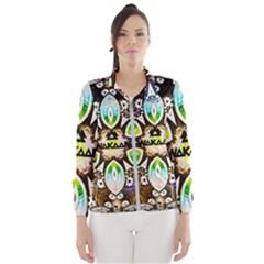 375 Chroma Digital Art Custom Women s Windbreaker