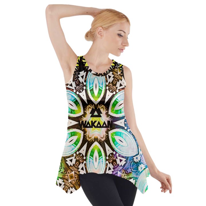 375 Chroma Digital Art Custom Side Drop Tank Tunic