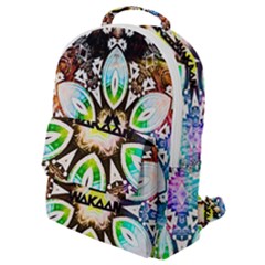 375 Chroma Digital Art Custom Flap Pocket Backpack (small) by Drippycreamart