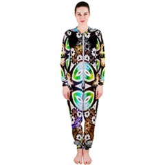 375 Chroma Digital Art Custom Onepiece Jumpsuit (ladies)  by Drippycreamart