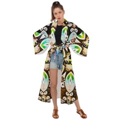 375 Chroma Digital Art Custom Maxi Kimono