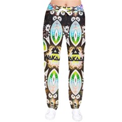 375 Chroma Digital Art Custom Women Velvet Drawstring Pants by Drippycreamart