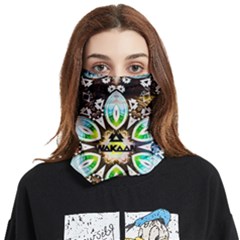 375 Chroma Digital Art Custom Face Covering Bandana (two Sides) by Drippycreamart