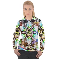 375 Chroma Digital Art Custom Women s Overhead Hoodie