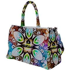 375 Chroma Digital Art Custom Duffel Travel Bag by Drippycreamart