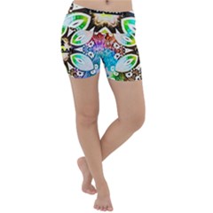 375 Chroma Digital Art Custom Lightweight Velour Yoga Shorts by Drippycreamart