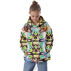 375 Chroma Digital Art Custom Kids  Oversized Hoodie by Drippycreamart