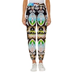 375 Chroma Digital Art Custom Cropped Drawstring Pants by Drippycreamart