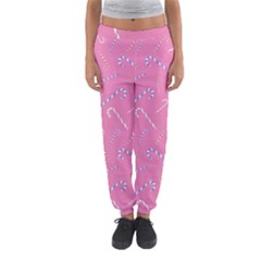 Sweet Christmas Candy Women s Jogger Sweatpants by SychEva