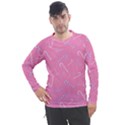 Sweet Christmas Candy Men s Pique Long Sleeve Tee View1