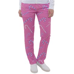 Sweet Christmas Candy Women s Casual Pants by SychEva