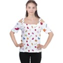 Christmas Elements Cutout Shoulder Tee View1