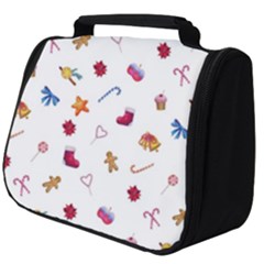 Christmas Elements Full Print Travel Pouch (big) by SychEva