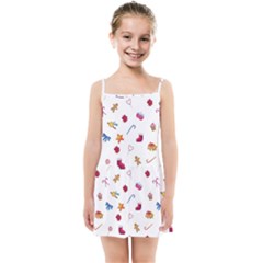 Christmas Elements Kids  Summer Sun Dress by SychEva