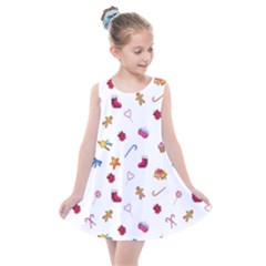 Christmas Elements Kids  Summer Dress by SychEva