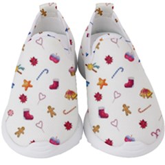 Christmas Elements Kids  Slip On Sneakers by SychEva