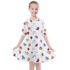 Christmas Elements Kids  All Frills Chiffon Dress by SychEva