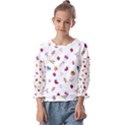 Christmas Elements Kids  Cuff Sleeve Top View1