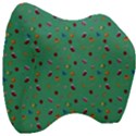 Christmas Elements For The Holiday Velour Head Support Cushion View3