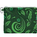 Folk flowers print Floral pattern Ethnic art Canvas Cosmetic Bag (XXXL) View1