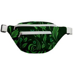 Folk Flowers Print Floral Pattern Ethnic Art Fanny Pack by Eskimos