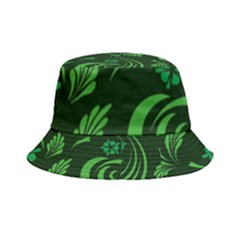 Folk Flowers Print Floral Pattern Ethnic Art Inside Out Bucket Hat by Eskimos