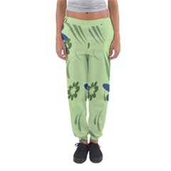 Folk Flowers Print Floral Pattern Ethnic Art Women s Jogger Sweatpants by Eskimos