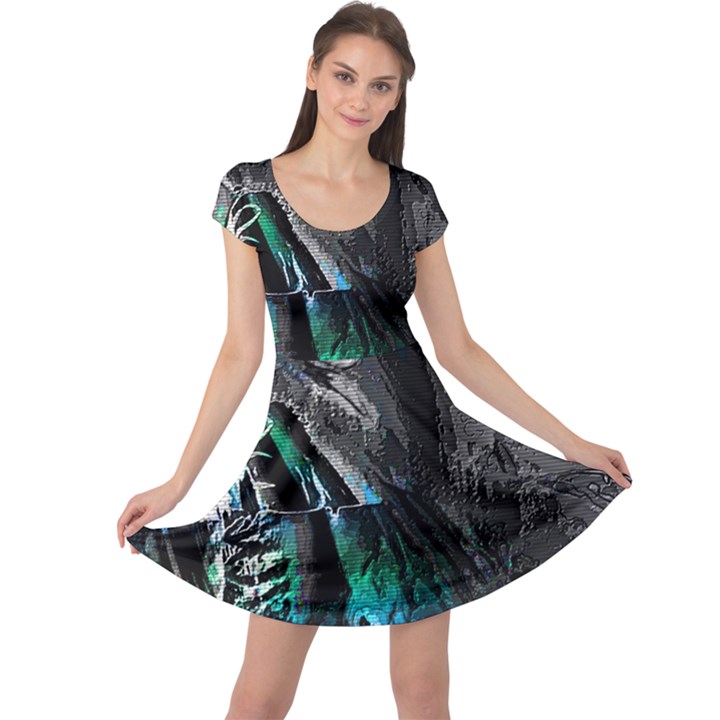 Glitch Witch Cap Sleeve Dress