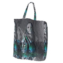 Glitch Witch Giant Grocery Tote by MRNStudios