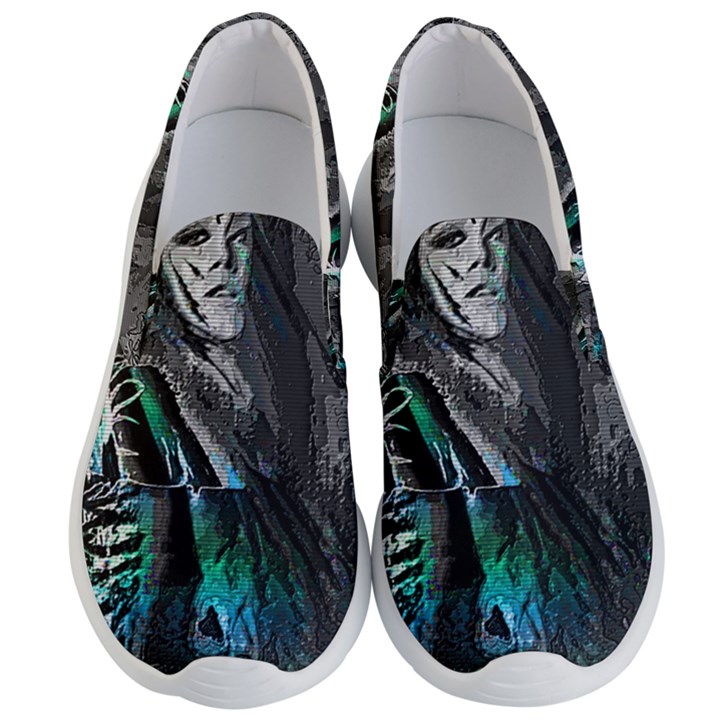 Glitch Witch Men s Lightweight Slip Ons